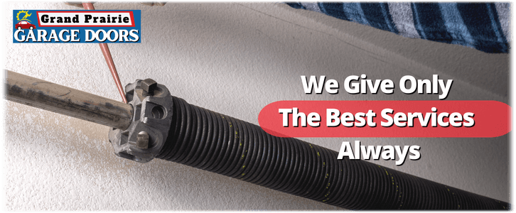 Garage Door Spring Repair Grand Prairie TX (682) 297-7362